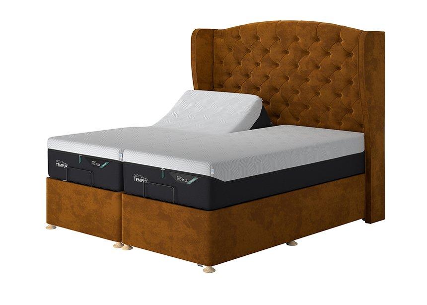 TEMPUR&reg; Suffolk Adjustable Disc Divan (Super king)