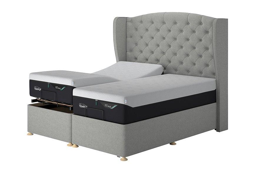 TEMPUR&reg; Suffolk Adjustable Disc Divan (Super king)