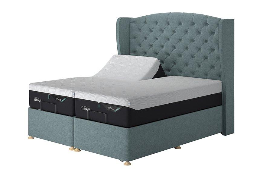 TEMPUR&reg; Suffolk Adjustable Disc Divan (Super king)