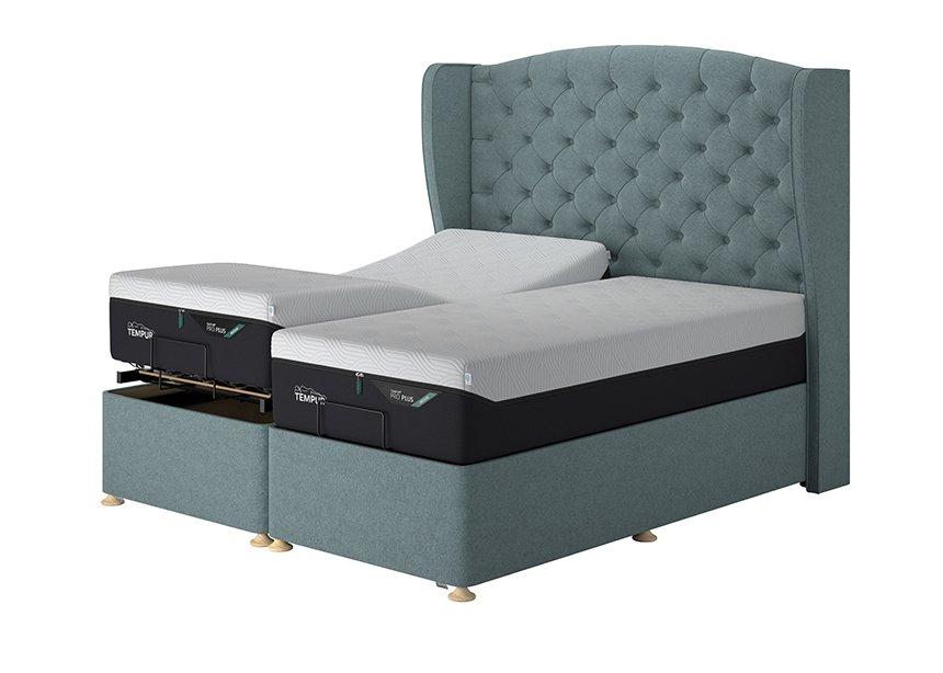 TEMPUR&reg; Suffolk Adjustable Disc Divan (Super king)