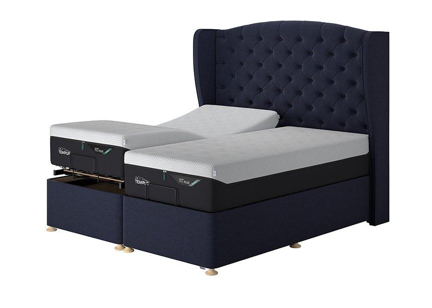 TEMPUR&reg; Suffolk Adjustable Disc Divan (King size)