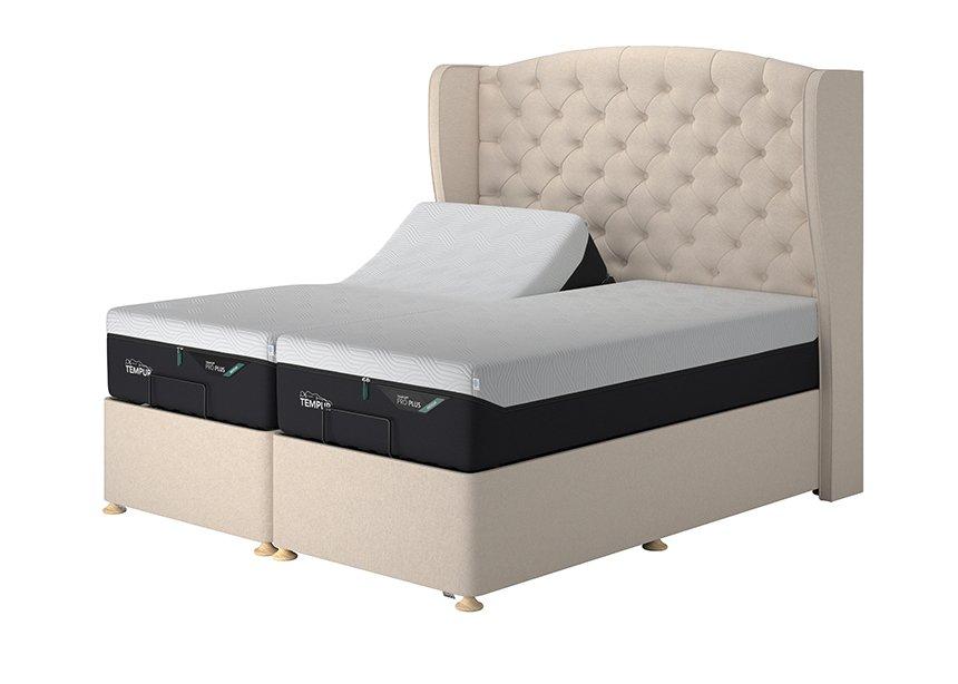 TEMPUR&reg; Suffolk Adjustable Disc Divan (King size)