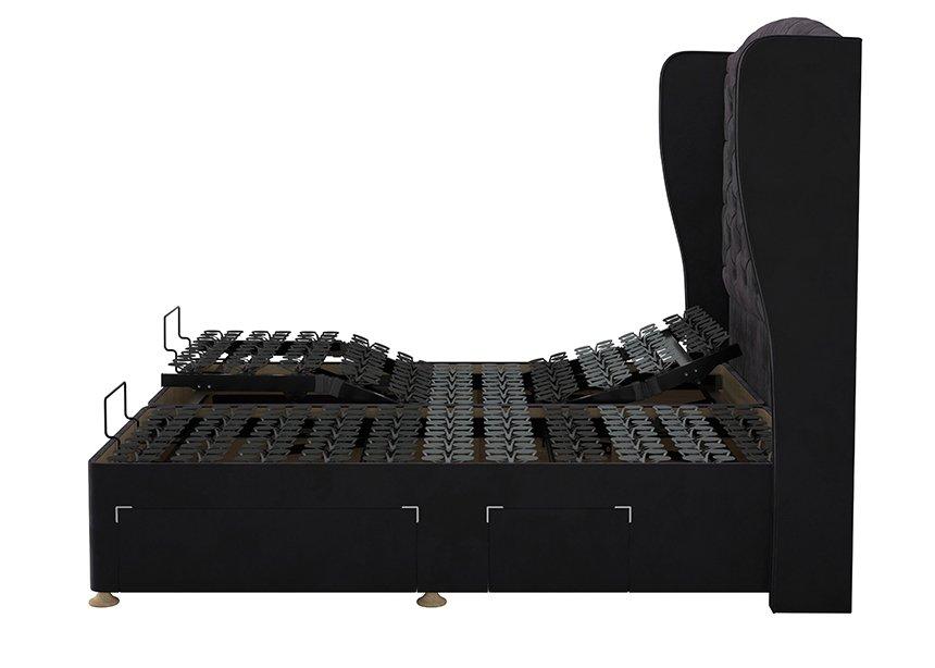 TEMPUR&reg; Suffolk Adjustable Disc Drawer Divan (Super king)