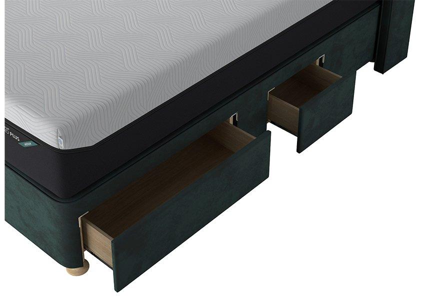 TEMPUR&reg; Suffolk Drawer Divan (King size)
