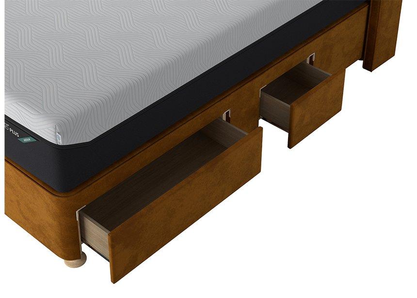 TEMPUR&reg; Suffolk Drawer Divan (King size)