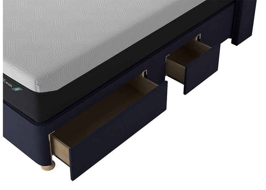 TEMPUR&reg; Suffolk Drawer Divan (King size)