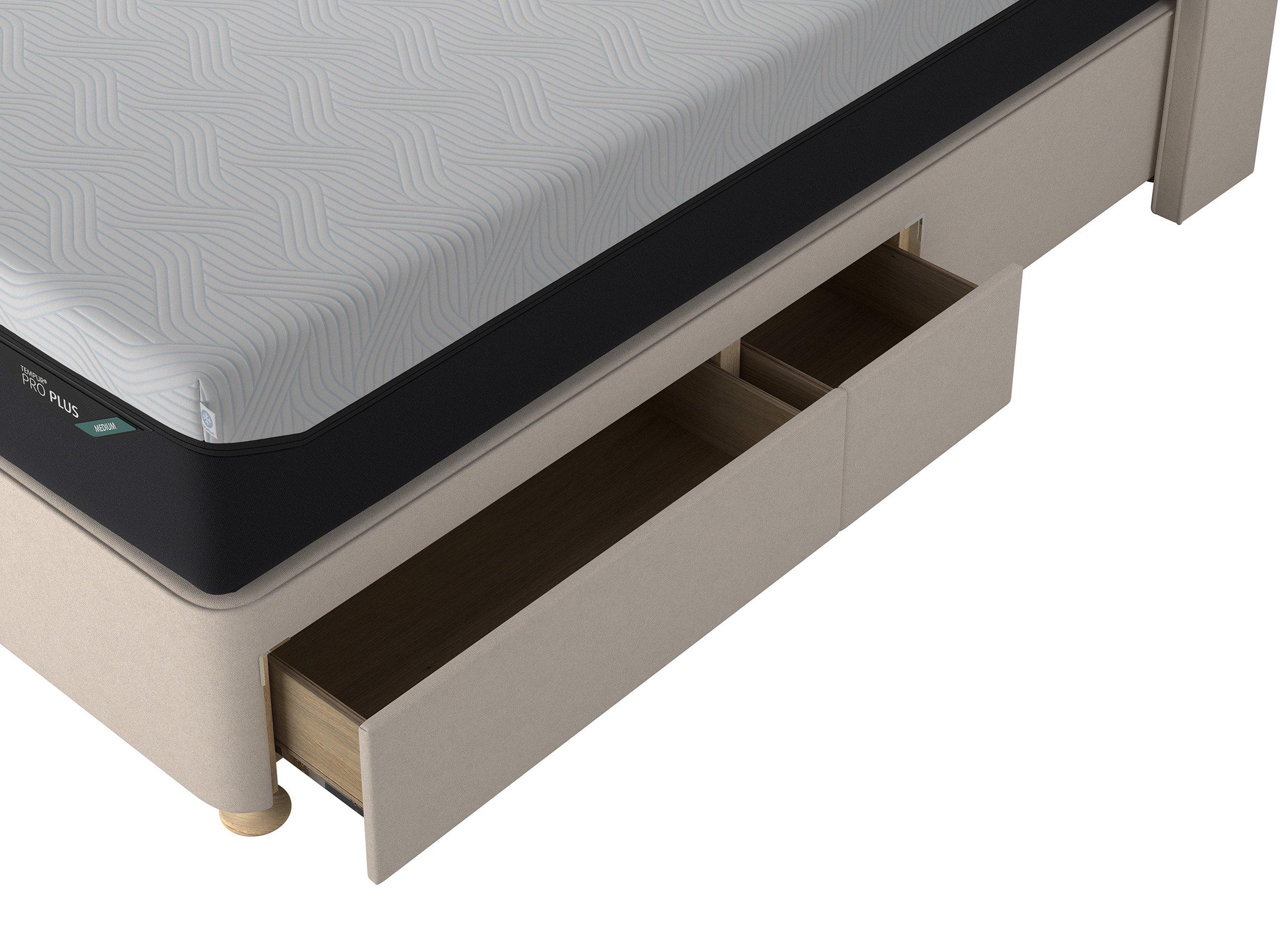 TEMPUR&reg; Suffolk Drawer Divan (Super king)