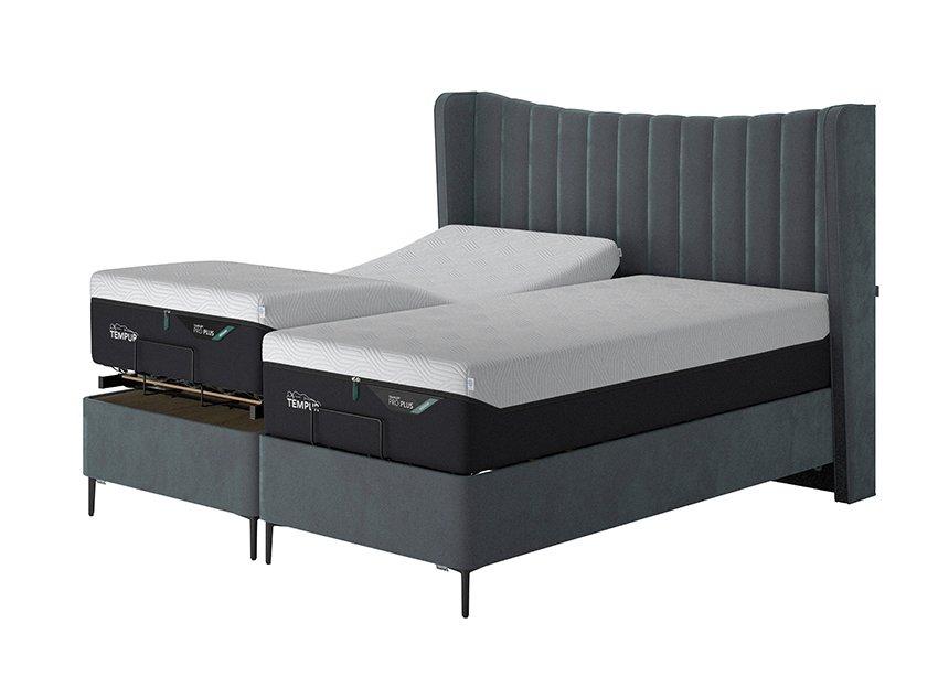 TEMPUR&reg; Suffolk Slim Adjustable Disc Divan (King size)