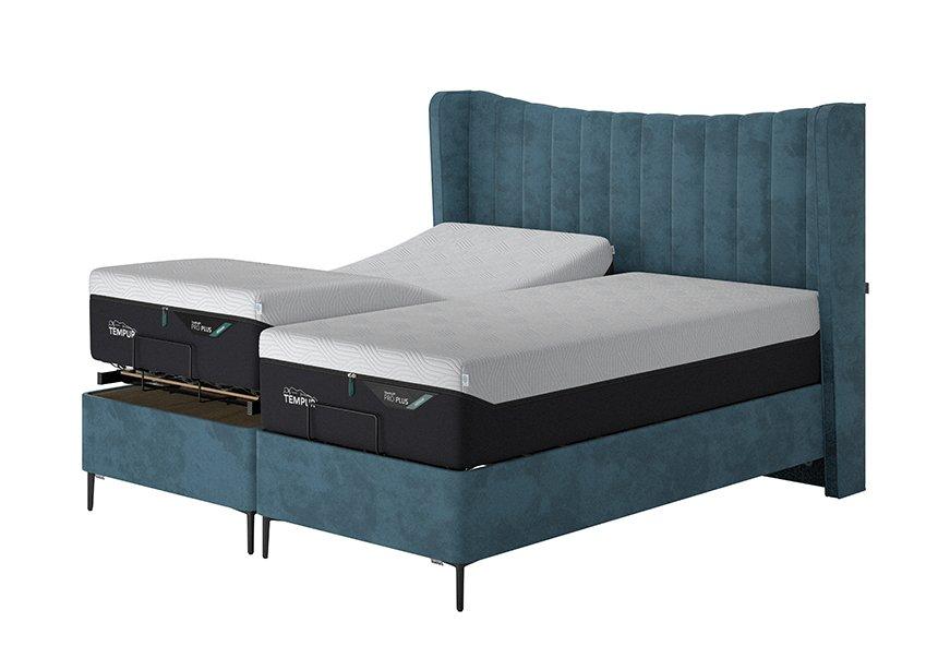 TEMPUR&reg; Suffolk Slim Adjustable Disc Divan (King size)