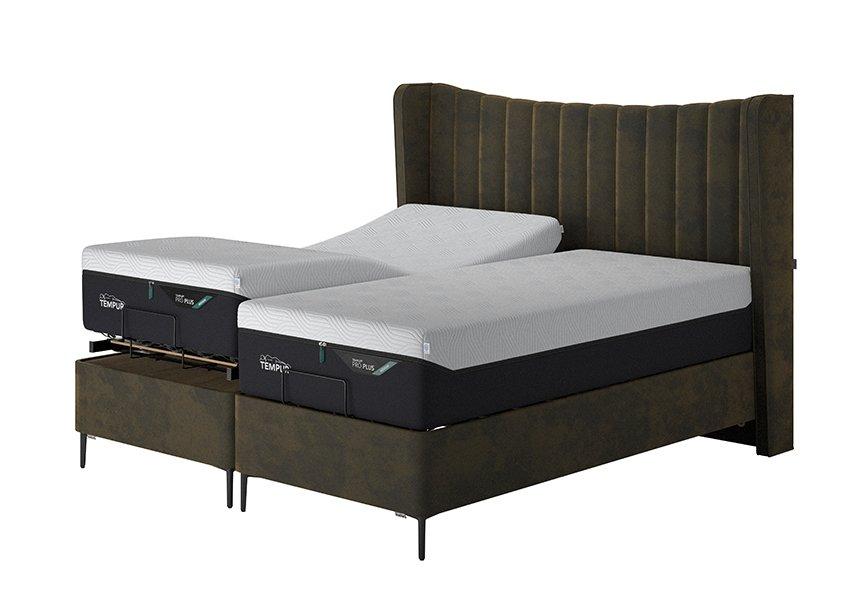 TEMPUR&reg; Suffolk Slim Adjustable Disc Divan (King size)