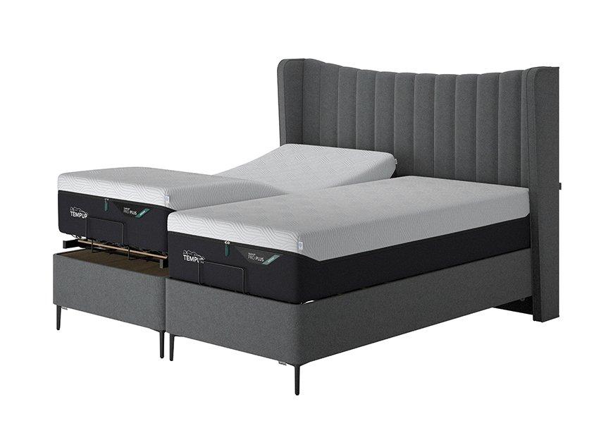 TEMPUR® Suffolk Slim Adjustable Disc Divan (Super king)