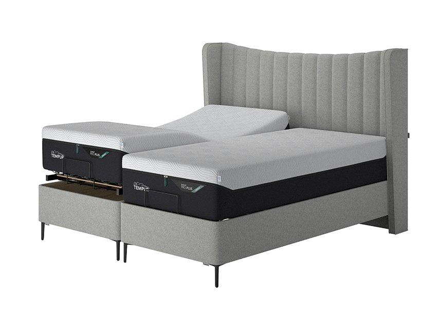 TEMPUR® Suffolk Slim Adjustable Disc Divan (King size)