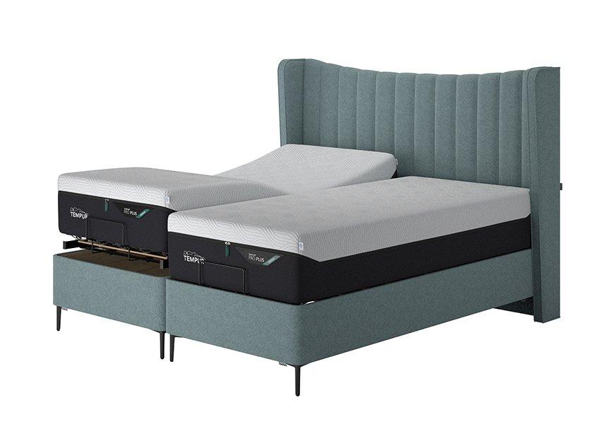 TEMPUR&reg; Suffolk Slim Adjustable Disc Divan (King size)