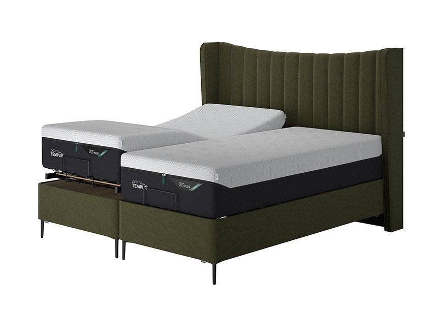 TEMPUR&reg; Suffolk Slim Adjustable Disc Divan (King size)