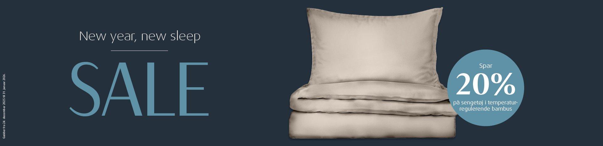 Spar 20% på bambus sengetøj