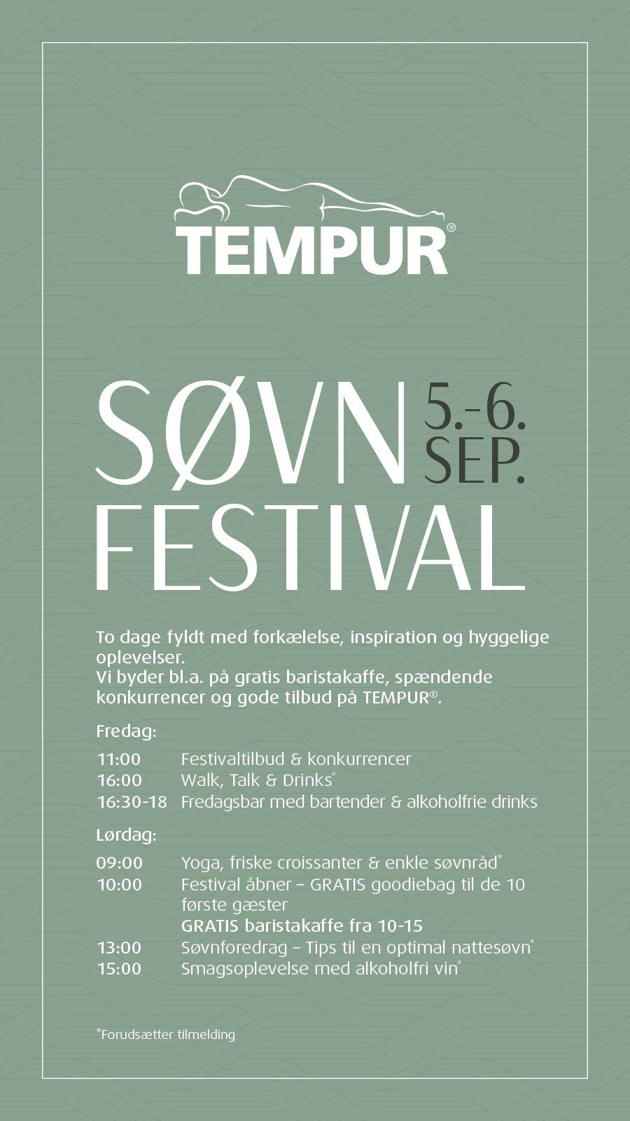 Søvnfestival program